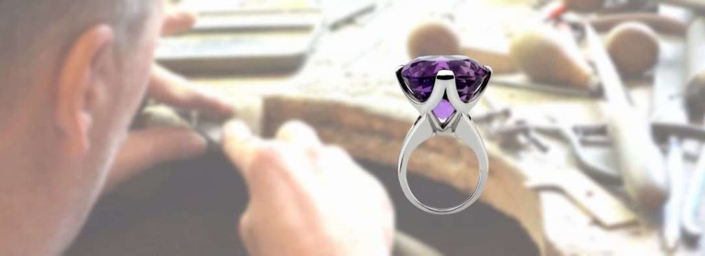 AMETHYST RING THE FEBRUARY BIRTHSTONE