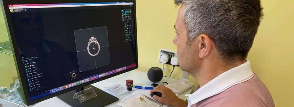 David law designing an engagement rings