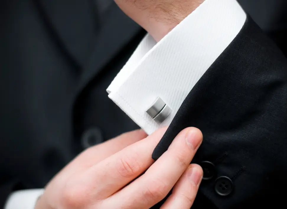 a beautiful pair of formal custom made cufflinks