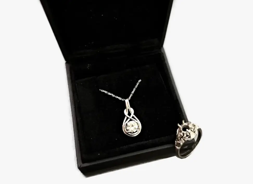 transforming a family heirloom into a bespoke diamond pendant