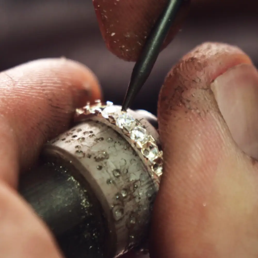 Handmade jewellery, crafted in Hatton Garden