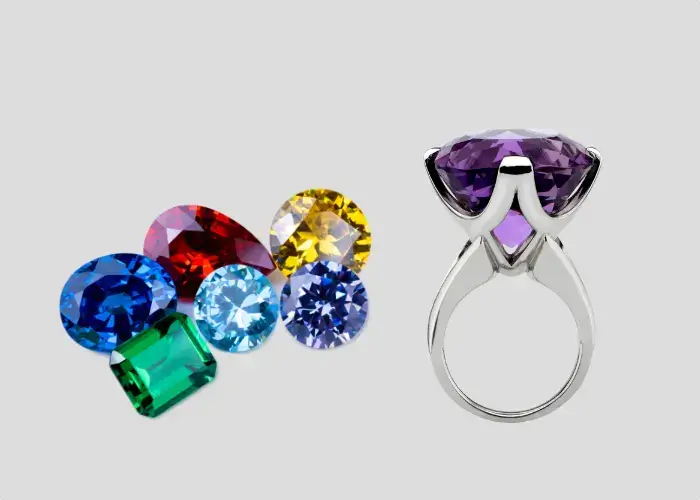 gemstone jewellery in London by David Law